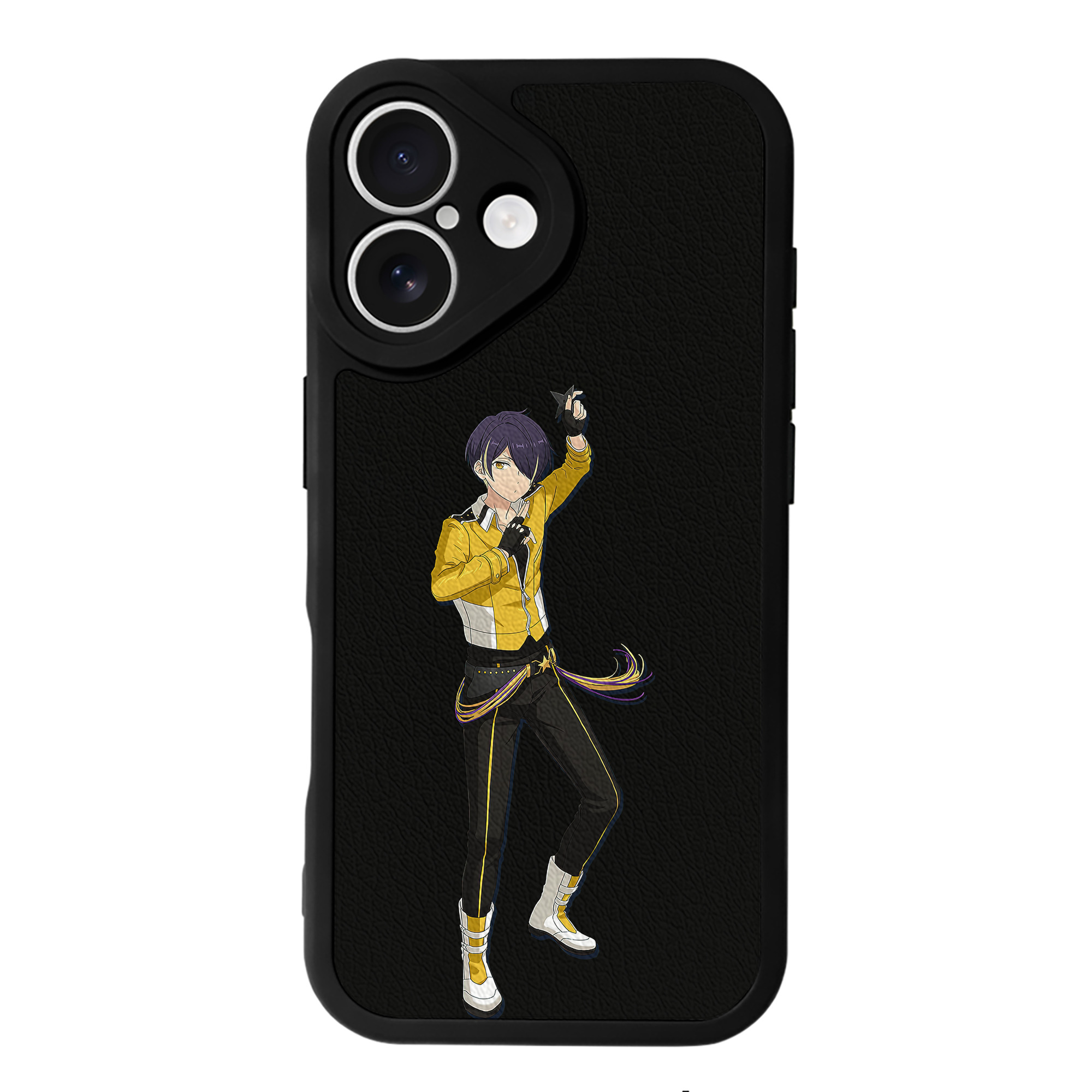 （画像用） あんさんぶるスターズ! Ensemble Stars 【iPhone 16シリーズ対応】シリコンスマホケース（レザー調） 材質：シリコン